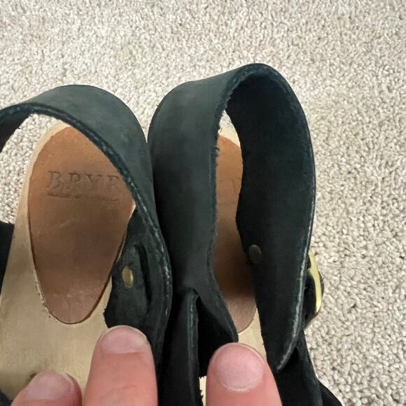 BRYR Emma Closed Toe High Heel Clog Women Size 37 - Picture 10 of 16